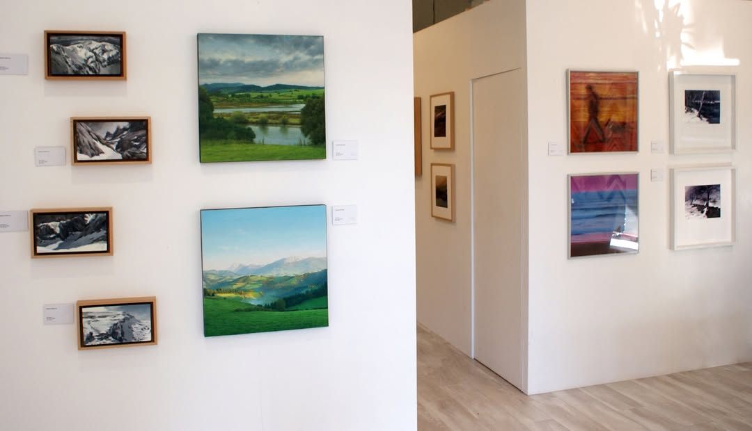 Vista de la sala de exposiciones de Artbox